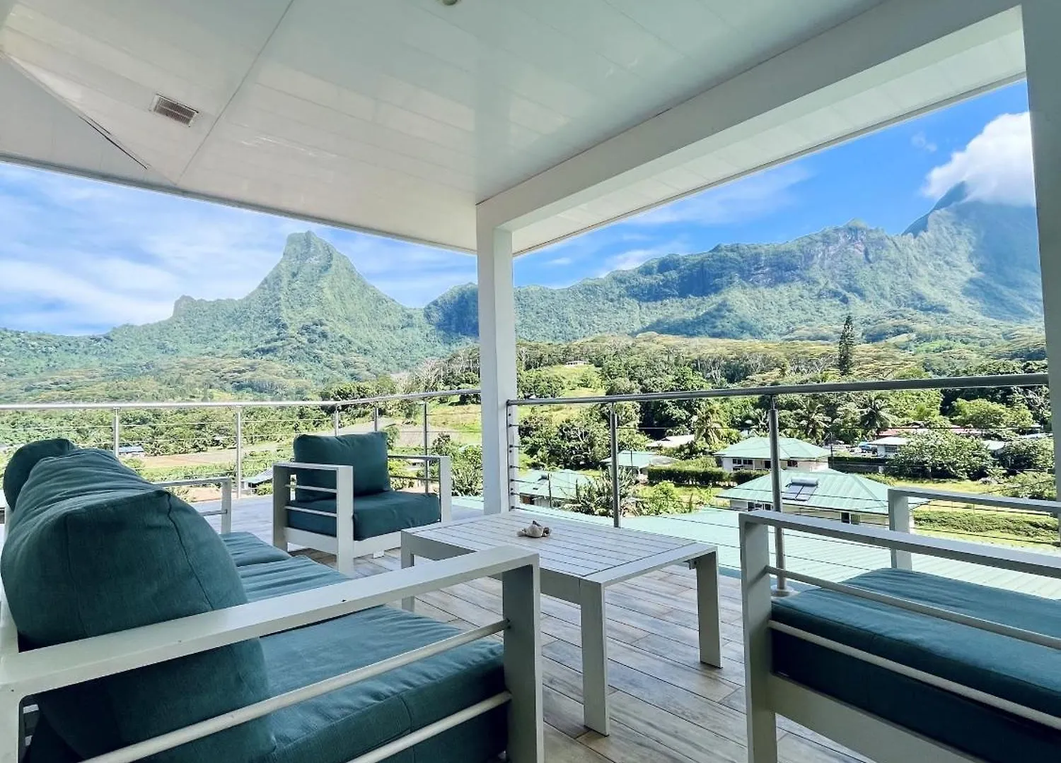 Moorea Villa Neuve, Vue Panoramique - Painapo Lodge Ho'E Paopao